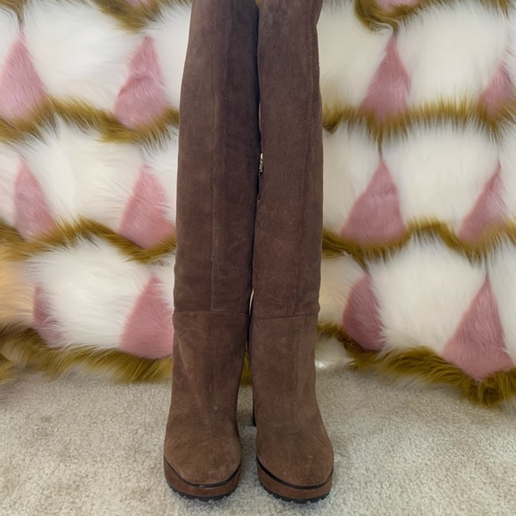 Heidi Klum suede boots - Picture 3 of 6